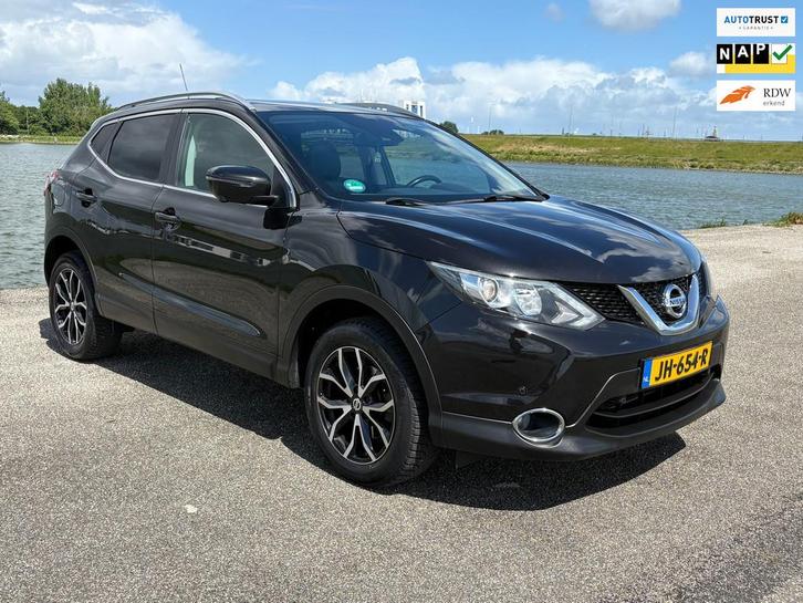 Nissan Qashqai 1.2 N-Connecta Tekna/NL/Pano/Cam/Ecc/Led, Auto's, Nissan, Bedrijf, Te koop, Qashqai, 360° camera, ABS, Achteruitrijcamera