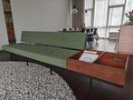 Florence Knoll Green Sofa, 1950´S, Huis en Inrichting, Banken | Bankstellen, Ophalen, Metaal, Minder dan 75 cm, 300 cm of meer