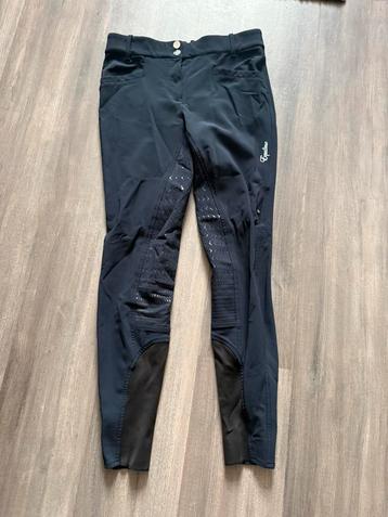 Equiline full grip paard rijbroek maat 46 42 donkerblauw beschikbaar voor biedingen