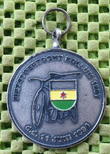Medaille - Fietstoertocht Kollum 1267 - D.D. 11-6-1994. 50km beschikbaar voor biedingen