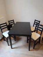 IKEA Eettafel Set, Huis en Inrichting, Tafels | Eettafels, Ophalen, Gebruikt, 100 tot 150 cm, Vier personen