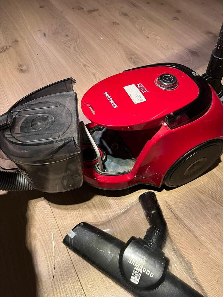 Samsung Stofzuiger - 1500 wat?!, Witgoed en Apparatuur, Stofzuigers, Gebruikt, Stofzuiger, 1200 tot 1600 watt, Reservoir, Ophalen