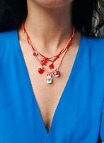 Alice in Wonderland Kettingen Set, Sieraden, Tassen en Uiterlijk, Overige materialen, Verstelbaar, Nieuw, Ophalen of Verzenden