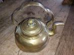 oude geel koperen waterketel, begin 1900, Ophalen of Verzenden