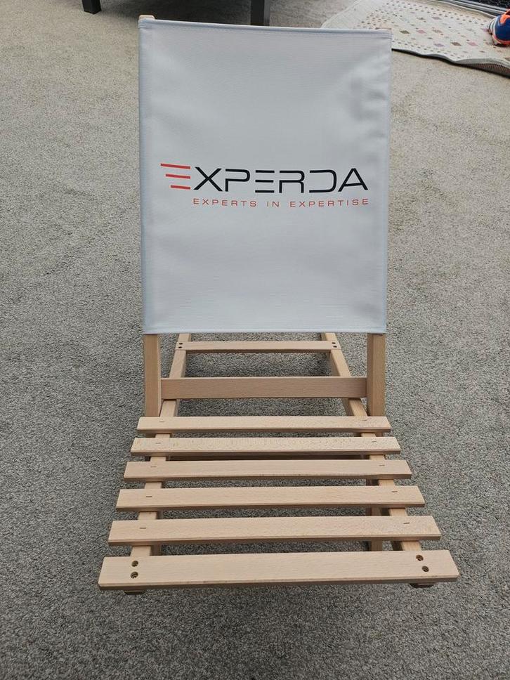 Kinder klapstoe campingstoel -terrasstoel Hout - Xperda Logo, Kinderen en Baby's, Kinderkamer | Tafels en Stoelen, Nieuw, Stoel(en)