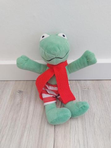 Knuffel kikker sjaal max velthuijs 20cm K9054 beschikbaar voor biedingen