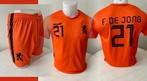 F DE JONG NEDERLANDS ELFTAL  TH  OF UIT KL VOETBAL TENUE, Sport en Fitness, Voetbal, Ophalen of Verzenden, 6921 GB, Maat S, Set