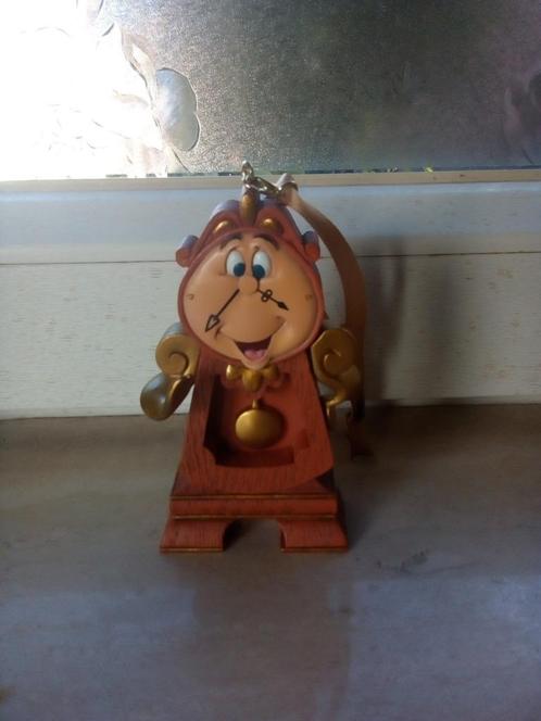 Disney Pendule/Cogsworth kerst ornament - Belle en het Beest, Verzamelen, Disney, Nieuw, Overige typen, Overige figuren, Ophalen of Verzenden