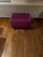 Wolvilt poef / voetenbank, Minder dan 50 cm, Gebruikt, 50 tot 75 cm, Ophalen of Verzenden