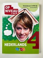 Op niveau 2e editie bovenbouw vmbo gt leerwerkboek, VMBO, ThiemeMeulenhoff, Ophalen of Verzenden, Zo goed als nieuw