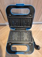AH Blue Wafel en Tosti IJzer - Amper Gebruikt!, Ophalen of Verzenden, Uitneembare platen, Zo goed als nieuw