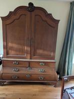 Antieke eiken kabinet volledig professioneel gerestaureerd., Ophalen