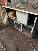 2x kippen- en konijnenhokken, Ophalen, Zo goed als nieuw, Kippenhok of Kippenren