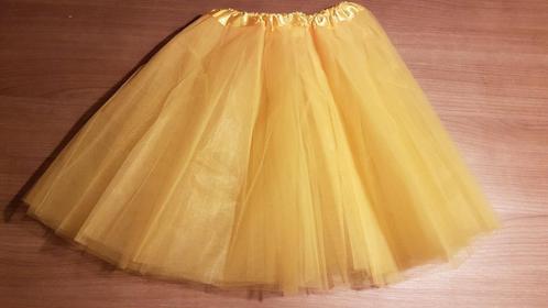Nieuwe gele petticoat/ tule / tutu / onderrok, mt 34 tm 44, Kleding | Dames, Rokken, Nieuw, Geel, Boven de knie, Ophalen of Verzenden