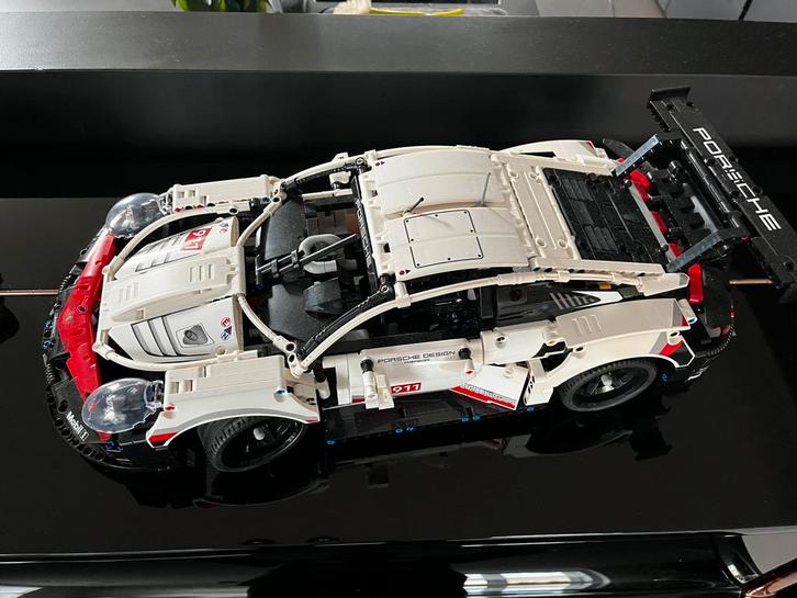 Lego Porsche 911 RSR no. 42096, Hobby en Vrije tijd, Modelauto's | 1:18, Zo goed als nieuw, Overige merken, Ophalen of Verzenden