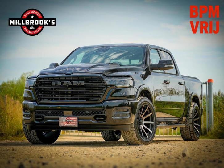 Dodge Ram 1500 Laramie Sport Black Edition Hurricane, BPM VR, Auto's, Dodge, Bedrijf, Te koop, RAM 1500, 4x4, ABS, Achteruitrijcamera