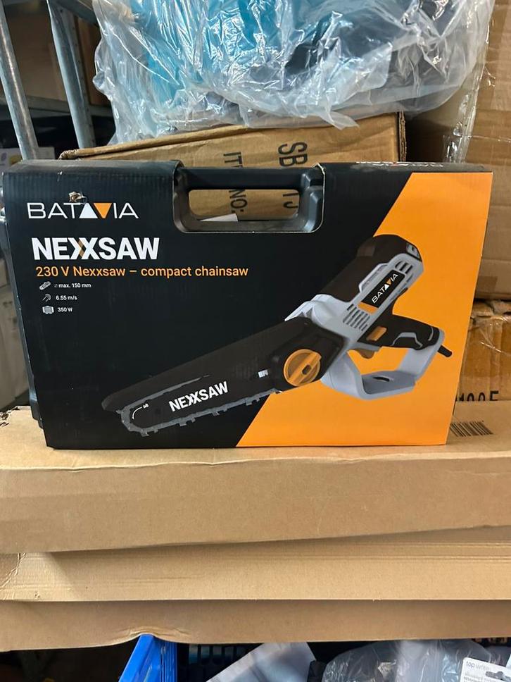 Nieuwe batavia nexxsaw eenhandkettingzaag, Tuin en Terras, Snoeischaren, Nieuw, 50 mm of meer, Ophalen of Verzenden