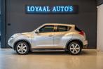 Nissan Juke 1.6 Acenta | NAVI | AIRCO | CRUISE | TREKHAAK |, Auto's, Voorwielaandrijving, Euro 5, Stof, 4 cilinders