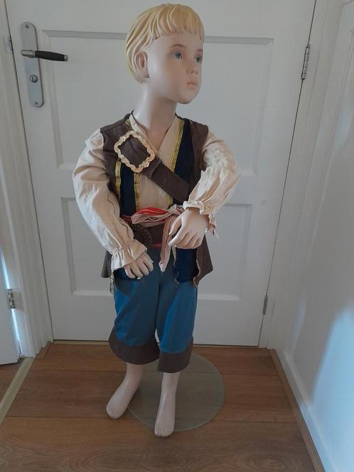 Verkleedkleren: Jack Sparrow, piraat Disneyland Parijs 6 jr, Kinderen en Baby's, Carnavalskleding en Verkleedspullen, Gebruikt