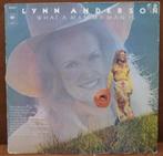 LP Lynn Anderson What a man my man is NL VG, Ophalen of Verzenden, 1960 tot 1980, Gebruikt, 12 inch