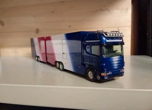 Scania R Gebr. van Ballegooijen combinatie Tekno, Hobby en Vrije tijd, Modelauto's | 1:50, Nieuw, Bus of Vrachtwagen, Tekno, Ophalen of Verzenden