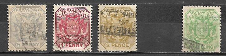 Transvaal 1894 Wagon with shaft zie scan, Postzegels en Munten, Postzegels | Afrika, Gestempeld, Zuid-Afrika, Verzenden