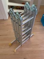 Vouwladder te koop, Doe-het-zelf en Verbouw, Ladders en Trappen, Ophalen, Gebruikt, Ladder, Opvouwbaar of Inschuifbaar