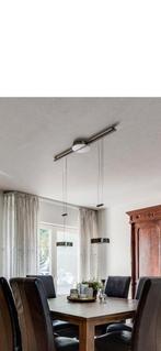 Holtkötter RVS designlamp, Huis en Inrichting, Lampen | Hanglampen, Ophalen, Gebruikt, Glas