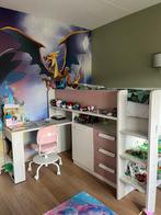 Yolo (Half) hoogslaper met bureau en kastruimte zgan!, Kinderen en Baby's, Kinderkamer | Stapelbedden en Hoogslapers, Ophalen