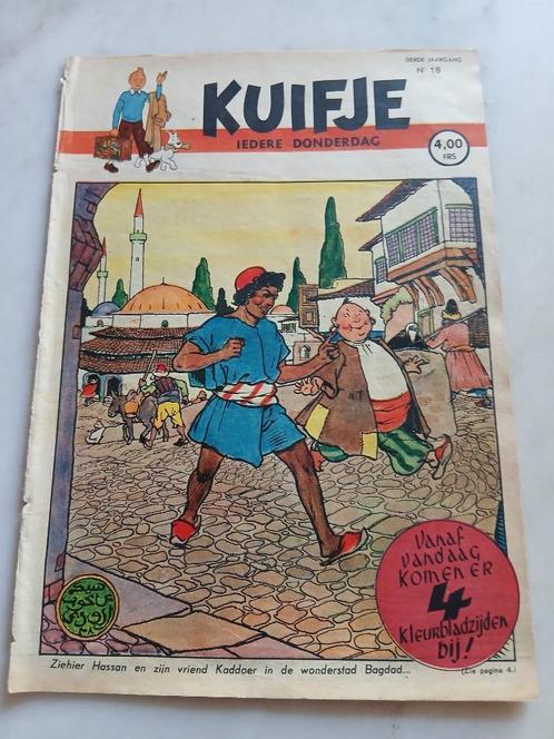 Weekblad Kuifje 1948 nr 18, in redelijke goede staat, Boeken, Stripboeken, Gelezen, Eén stripboek, Ophalen of Verzenden