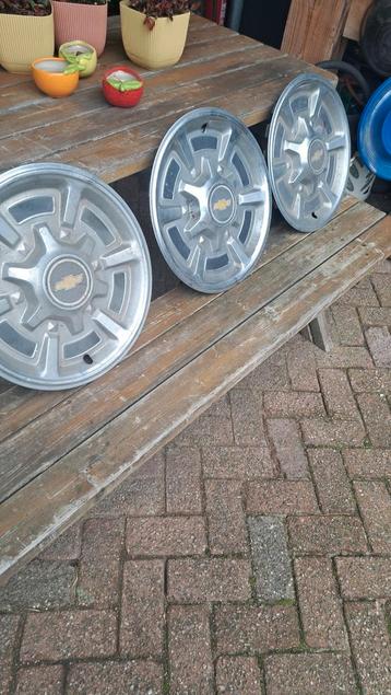 Chevrolet wieldoppen 15 inch - 3 stuks usa  beschikbaar voor biedingen