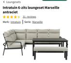 Tuintafel / eettafel + tuin bankje Marseille, Ophalen, Nieuw, Aluminium, Eettafel