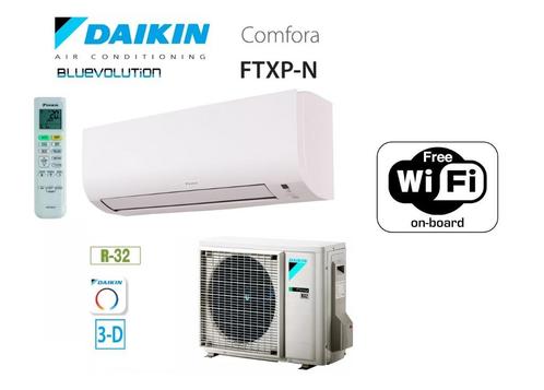 DAIKIN COMFORA  7KW  WARMTEPOMP  WIFI  INVERTER A++ 200M³, Witgoed en Apparatuur, Airco's, Nieuw, Koelen en Ontvochtigen, Ventileren