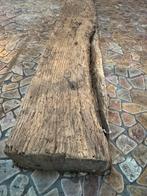 Antieke, oude eikenhouten balk, Ophalen, Gebruikt, 180 tot 250 cm, Balken