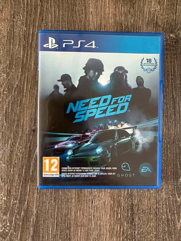 Need for Speed - PS4 Racegame, Spelcomputers en Games, Games | Sony PlayStation 4, Gebruikt, Racen en Vliegen, 1 speler, Vanaf 12 jaar