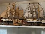 Driemasters verzameling bootjes scheepen, Ophalen of Verzenden, Zo goed als nieuw, 1:32 tot 1:50
