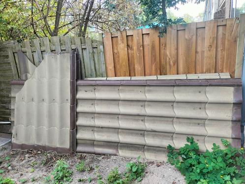 20 m2 Gebruikte stalen dakplaten, Doe-het-zelf en Verbouw, Dakpannen en Dakbedekking, Gebruikt, Dakplaat of Dakpanplaat, Metaal
