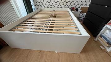 Ikea bed 200/140 cm compleet met matrassen , ophalen - afbeelding 2