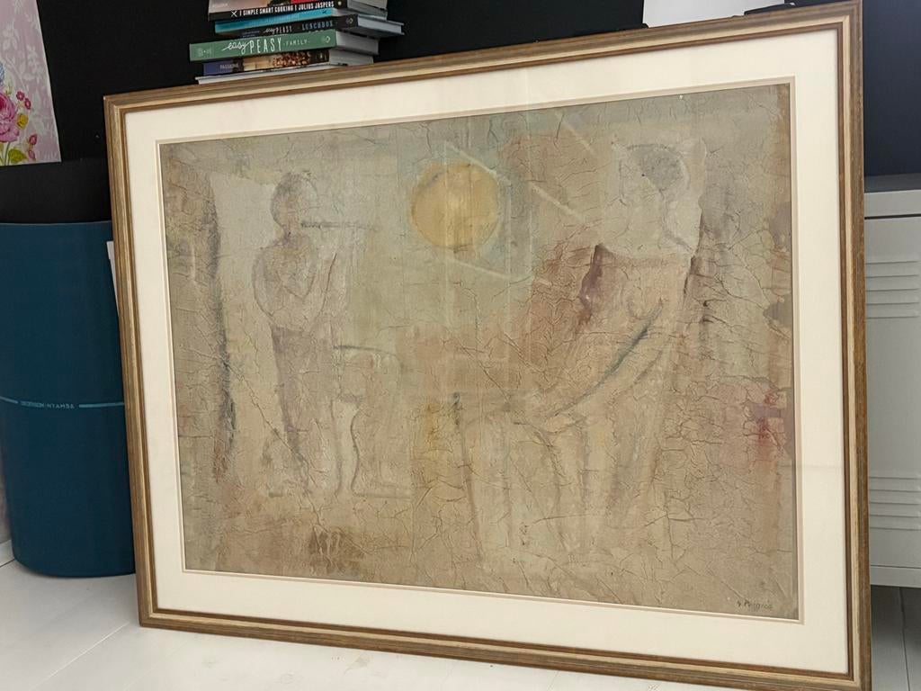 Kunstwerk Princee, Antiek en Kunst, Kunst | Schilderijen | Klassiek, Ophalen