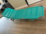 Strand- ligbed, Ophalen of Verzenden, Zo goed als nieuw, Aluminium, Verstelbaar