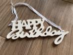 Riviera maison sign happy birthday, Ophalen of Verzenden, Zo goed als nieuw