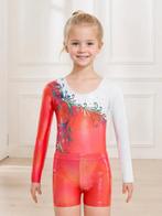 Turnpakje turnbroekje rood 110 116 122 128 134 140 146 152, Sport en Fitness, Turnen, Ophalen of Verzenden, Nieuw, Rood, Turnpak(je)