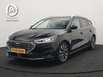 Ford Focus EcoBoost Hybrid 155pk Dealer O.H | Trekhaak Af Fa, Auto's, Ford, Stof, Gebruikt, Zwart, Zwart