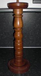 ROBUUSTE KANDELAAR EIKEN * VLOER KANDELAAR * Fraai Model *, Antiek en Kunst, Verzenden, Overige materialen