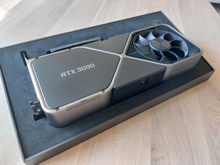 Nvidia 3090 Founders Edition FE 24G, Computers en Software, Videokaarten, Zo goed als nieuw, Nvidia, PCI-Express 4.0, GDDR6, HDMI