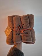 Louis Vuitton Handdoek Set, Ophalen of Verzenden, Nieuw, Bruin, Handdoek