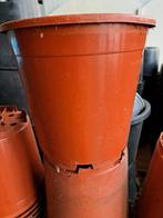 148 rode kweekpotten 7.5 liter inhoud € 100,00, Kunststof, Gebruikt, Rond, Balkon