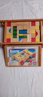 Houten blokken wagen,.Kenny., Ophalen of Verzenden, Zo goed als nieuw