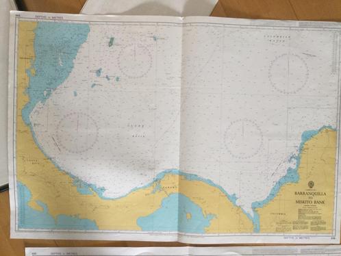 Admiralty zeekaarten, Watersport en Boten, Navigatiemiddelen en Scheepselektronica, Gebruikt, Overige typen, Ophalen of Verzenden