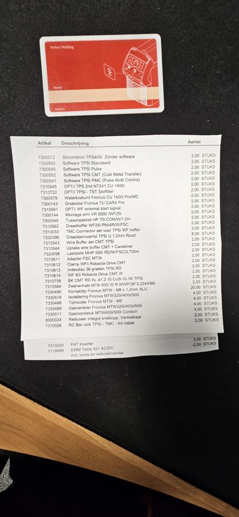 Lasmachines fronius TPSI 400, Robacta Toorts ,  CMT, Zakelijke goederen, Machines en Bouw | Lastechniek, Ophalen